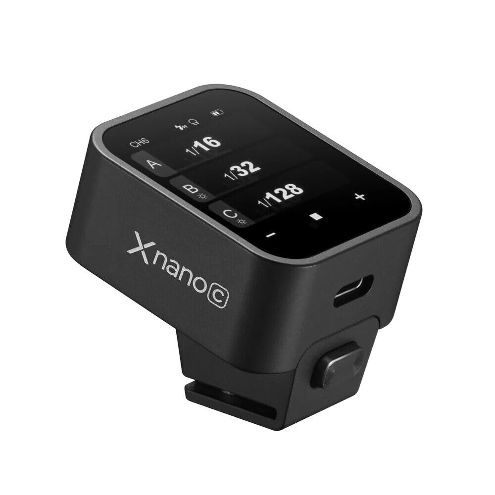 Godox X3C TTL Wireless Flash Trigger for Canon - 2.4G Touchscreen, OLED, Built-in Lithium Battery customer photo 1