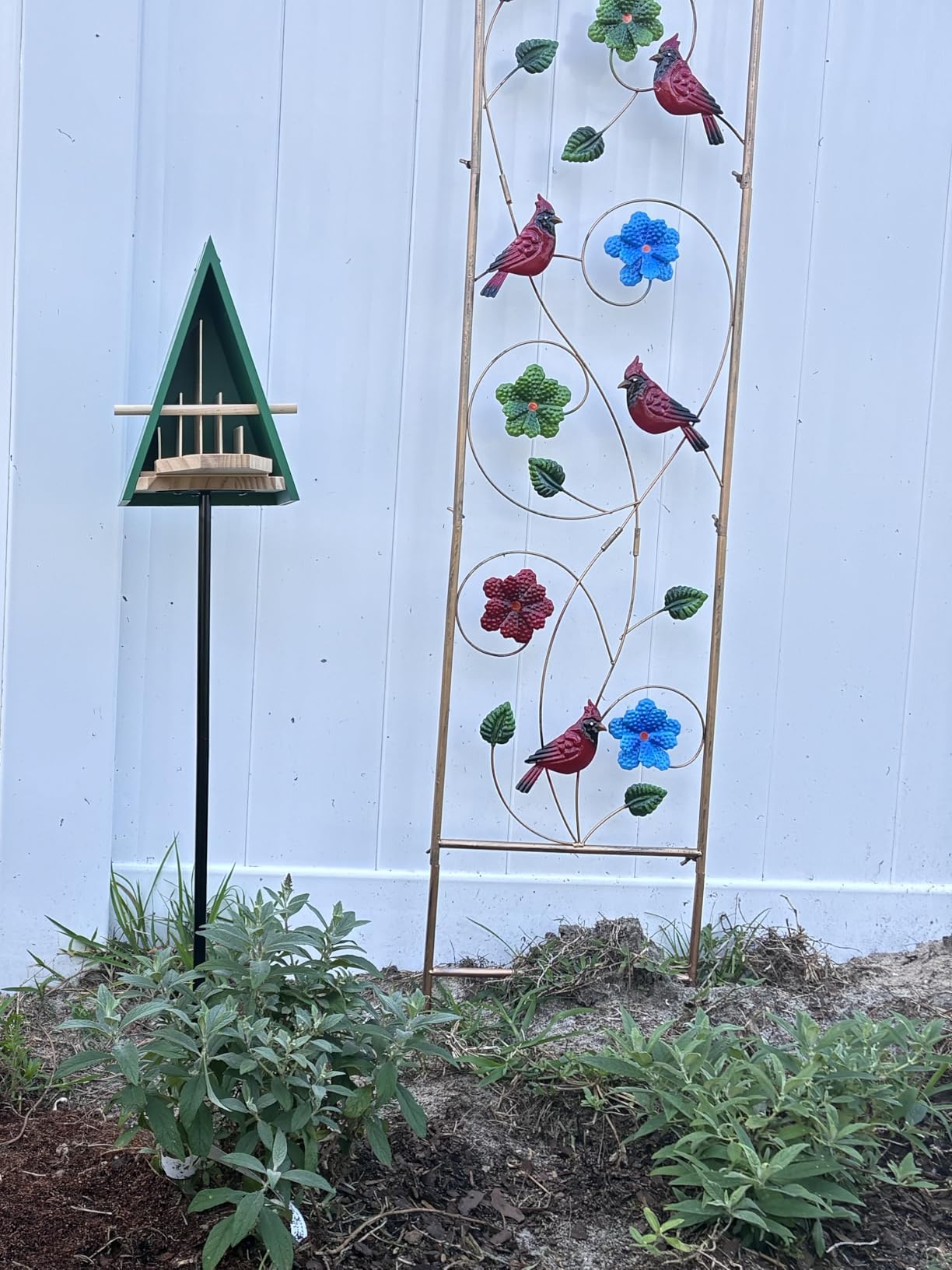 New Butterfly House and Feeder, Wooden Butterfly House with Metal Stake | Wooden Butterfly House for Garden, Natural Butterfly Habitat with Butterfly Puddler on The Floor or Hanging on Tree Wall customer photo 1