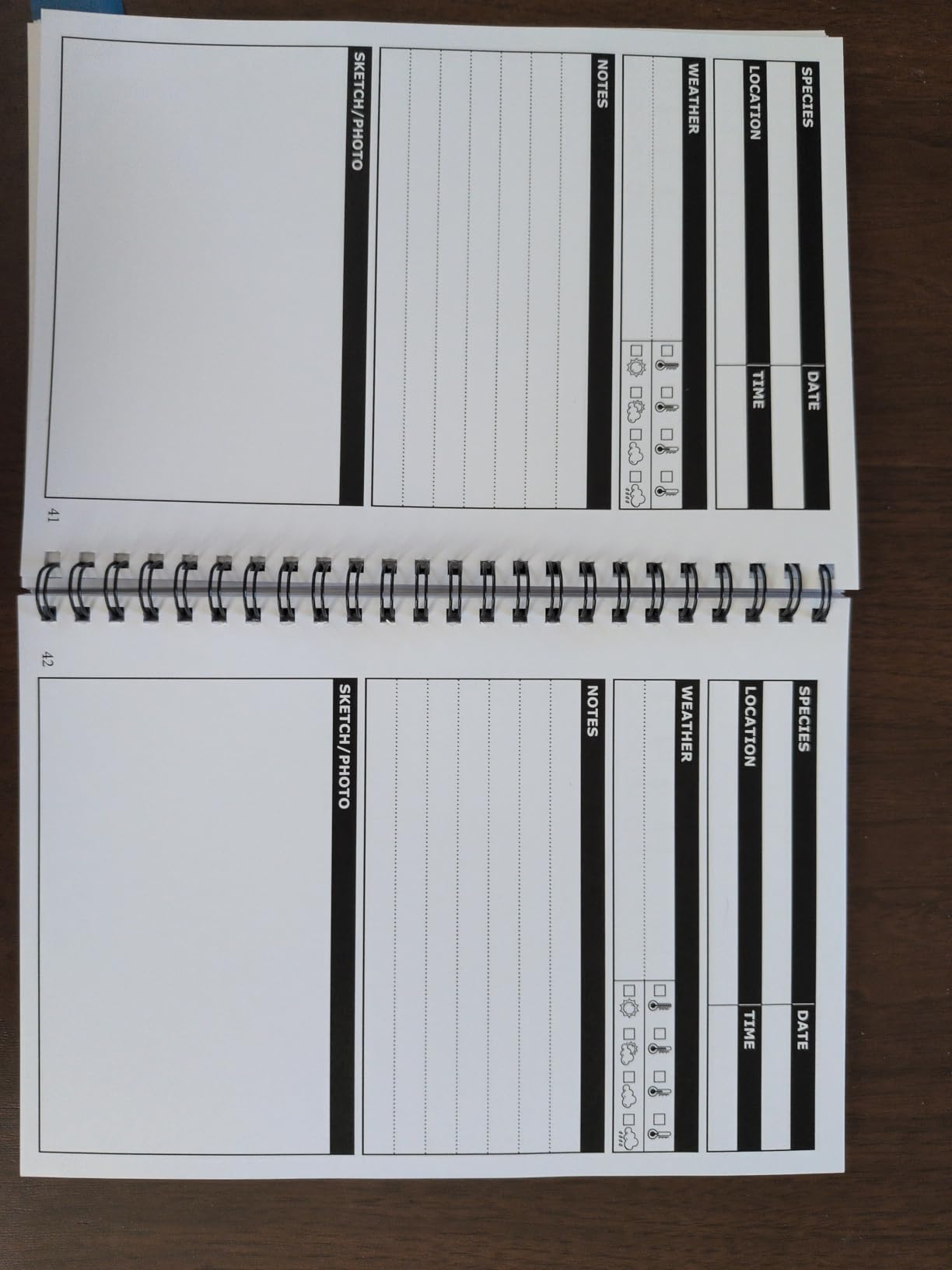 Birding Journal with Life List & Checklist A5 customer photo 1