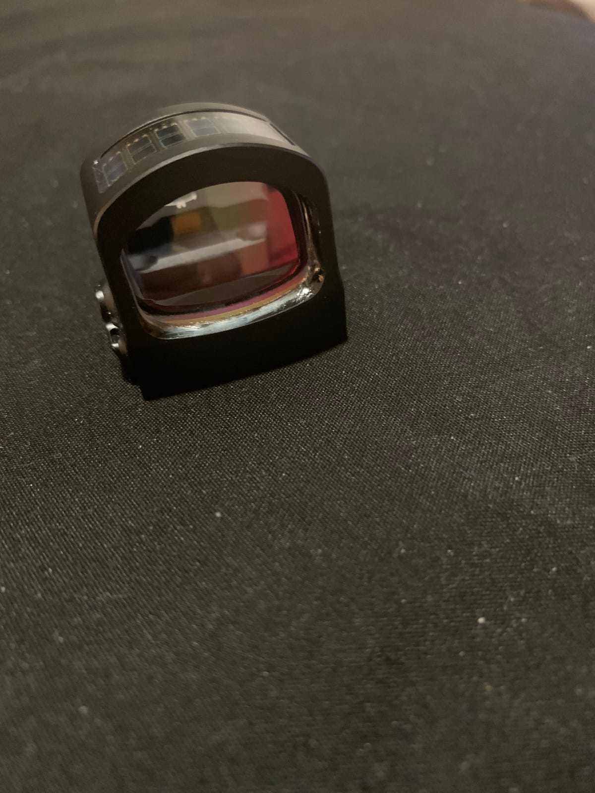 HOLOSUN 407C/507C-X2 Series, 2 MOA Dot, 32 MOA Circle Dot Options, 7075 Aluminum, Open, Solar, Shake Awake, RMR Footprint (Red, Green Reticle) (Burnt Bronze) customer photo 1
