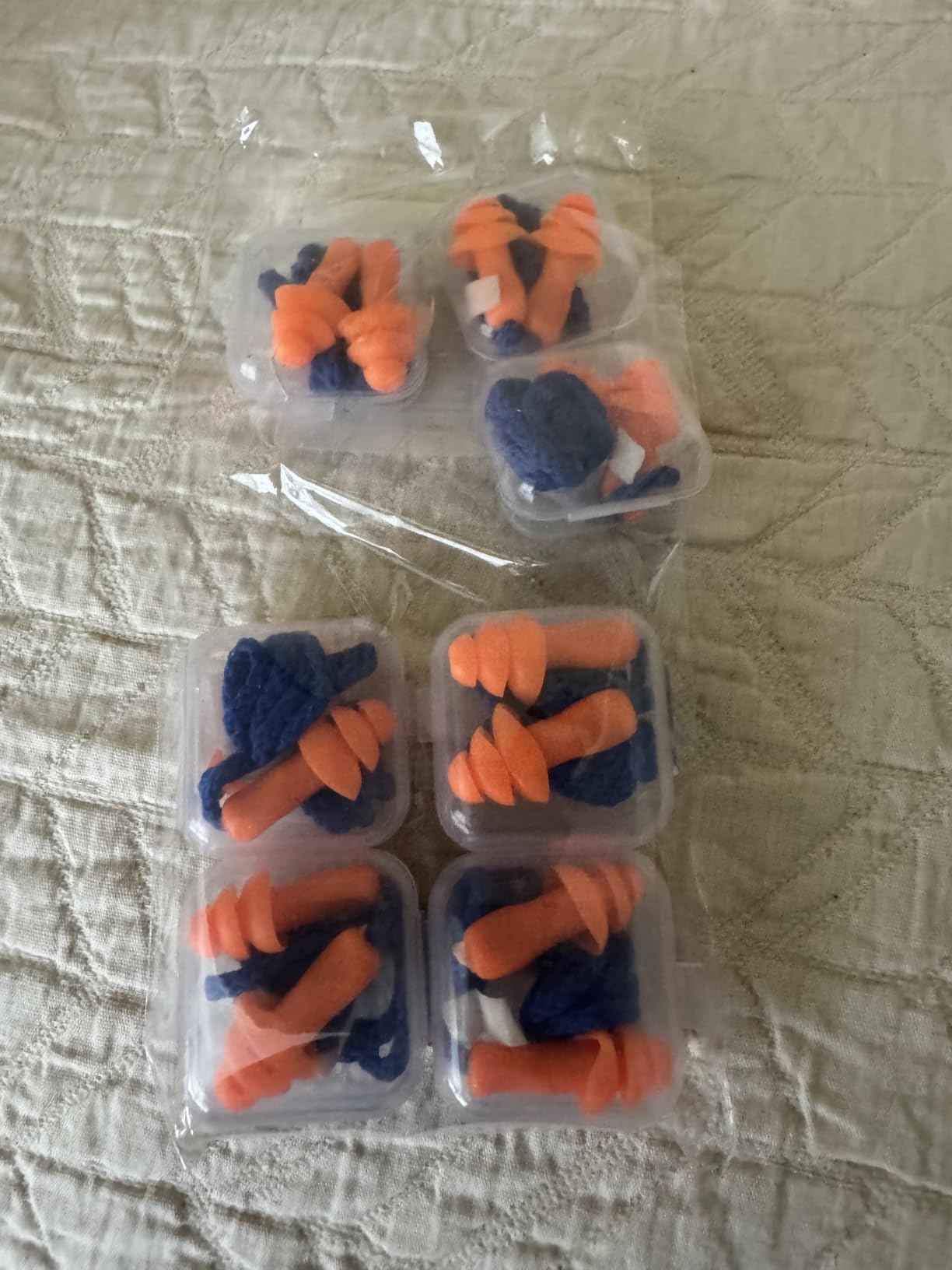 Ear Plugs for Shooting, Silicone Corded Ear Plugs for Noise Reduction, 10 Pairs with Case for Gun Range, Sleep, Swimming, Motorcycle customer photo 1