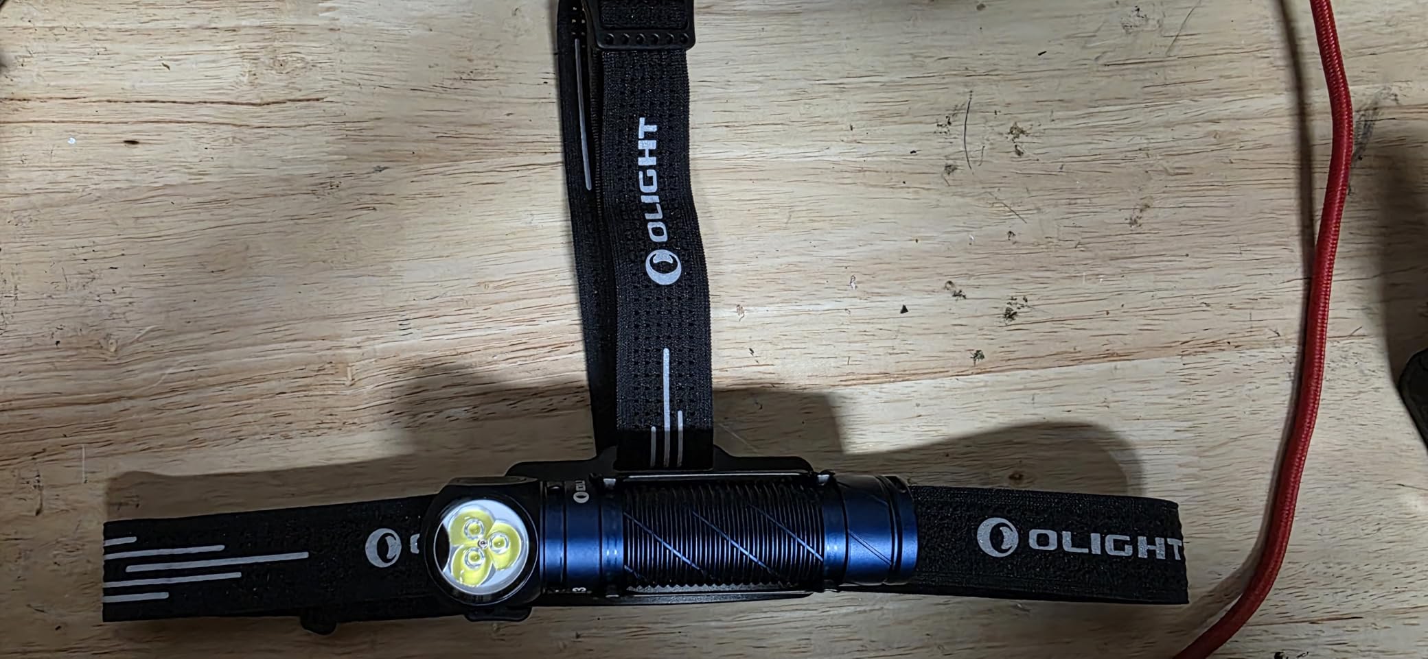 OLIGHT Perun 3 Headlamp Rechargeable, Red Light, Waterproof, Midnight Blue | 3000 Lumens, 160M Beam Distance, 2-in-1 Headlamp Flashlight, IP68, Magnetic Tailcap, Long Runtime for Camping, Hiking, Work customer photo 1