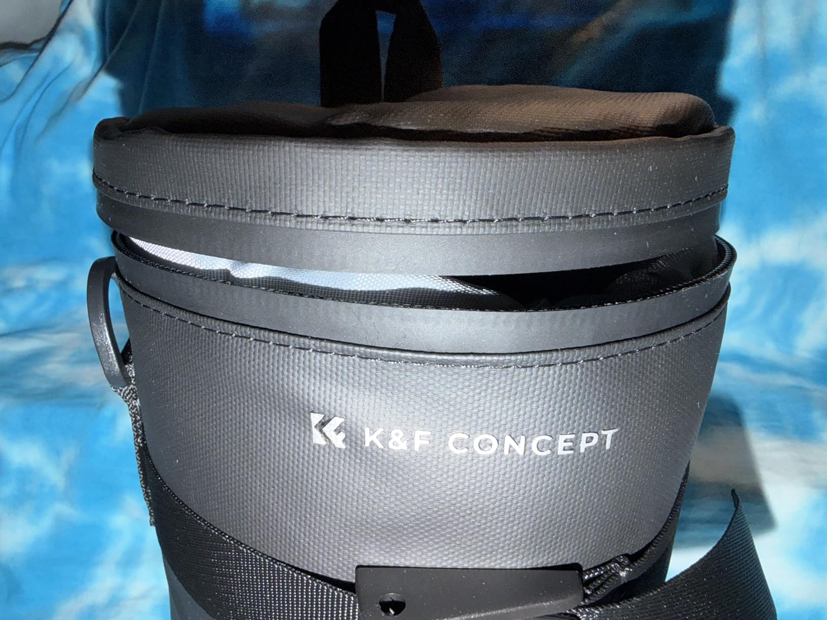 K&F CONCEPT Waterproof Zipper Camera Lens Pouch Case, Up to 4.53 x 8.6 Inches customer photo 1