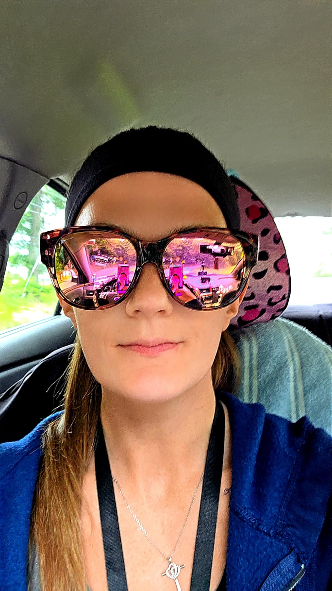 Polarized Fit Over Sunglasses for Women, Trendy Sun Glasses Over Prescription Glasses UV400 Protection customer photo 1