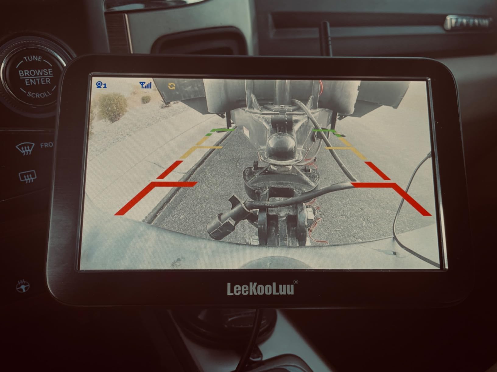 HD 1080P 7 Inch Wireless Backup Camera for Truck: 15-Min Easy Install | 150° Wide View Angle Eliminate Rear Blind Spots with Starlight Night Vision - Rear View Camera for Pickup Car Parking Safety customer photo 2