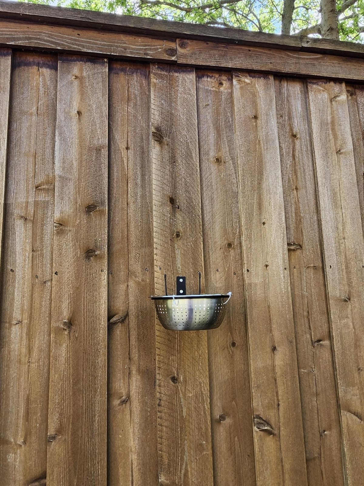 Squirrel Feeder with Metal Drainage Bowl, Squirrel Feeders for Outside, 8.5