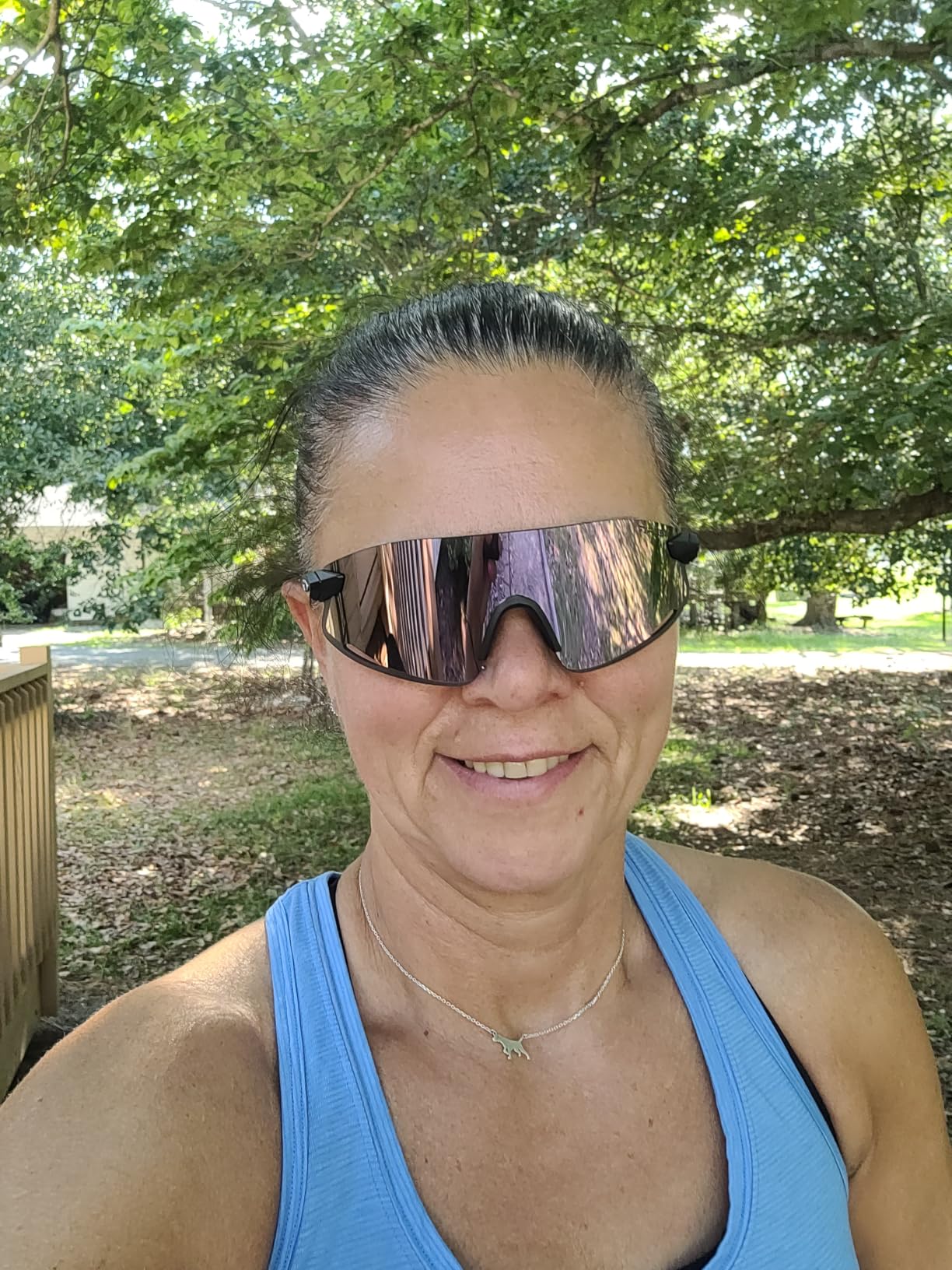 Tifosi Vogel XC Rimless Sunglasses - Running, Baseball, Cycling & Golf | 100% UVA/UVB, shatterproof polycarbonate customer photo 1