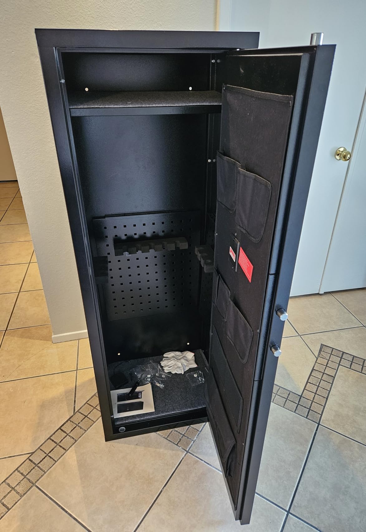 INTERGREAT 12-15 Gun Safe, Large Gun Safe for Rifles and Pistols, Quick Access Rifle Safe with 3 Removable Gun Racks and 4 Pistol Pockets, Digital Gun Cabinet with Dual Alarm and Mute Mode customer photo 2