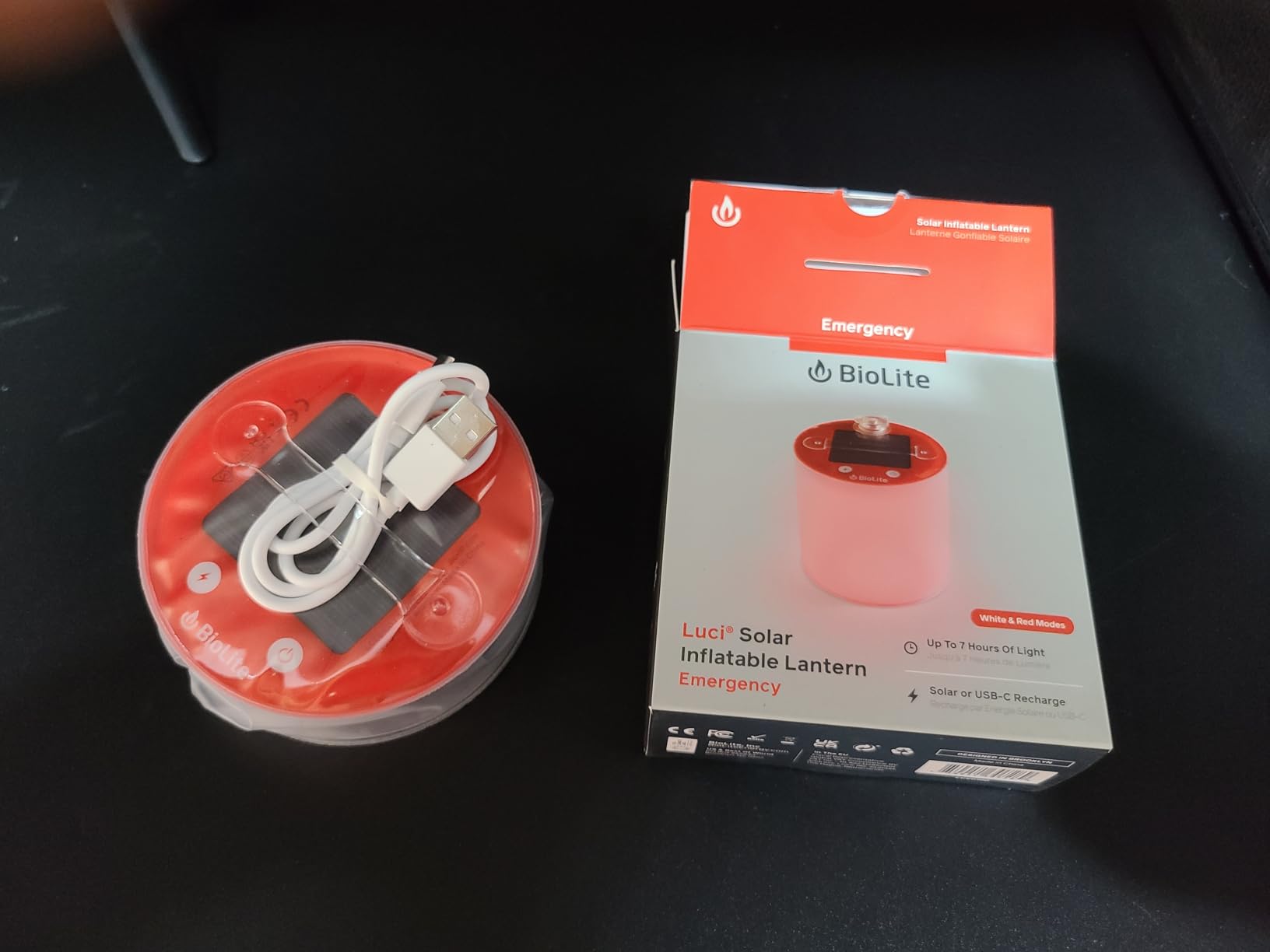 BioLite Luci Emergency Inflatable, Rechargeable Solar Lantern customer photo 2