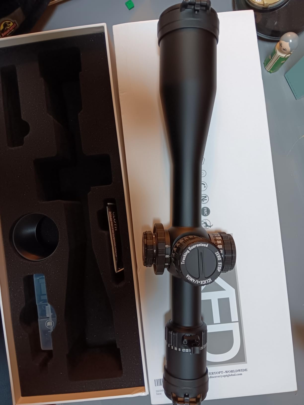 DISCOVERYOPT XED 6-36x56mm PRS Rifle Scope FFP Illuminated Reticle with Zero Stop, 35mm Tube, Long Range Precision Scope customer photo 2