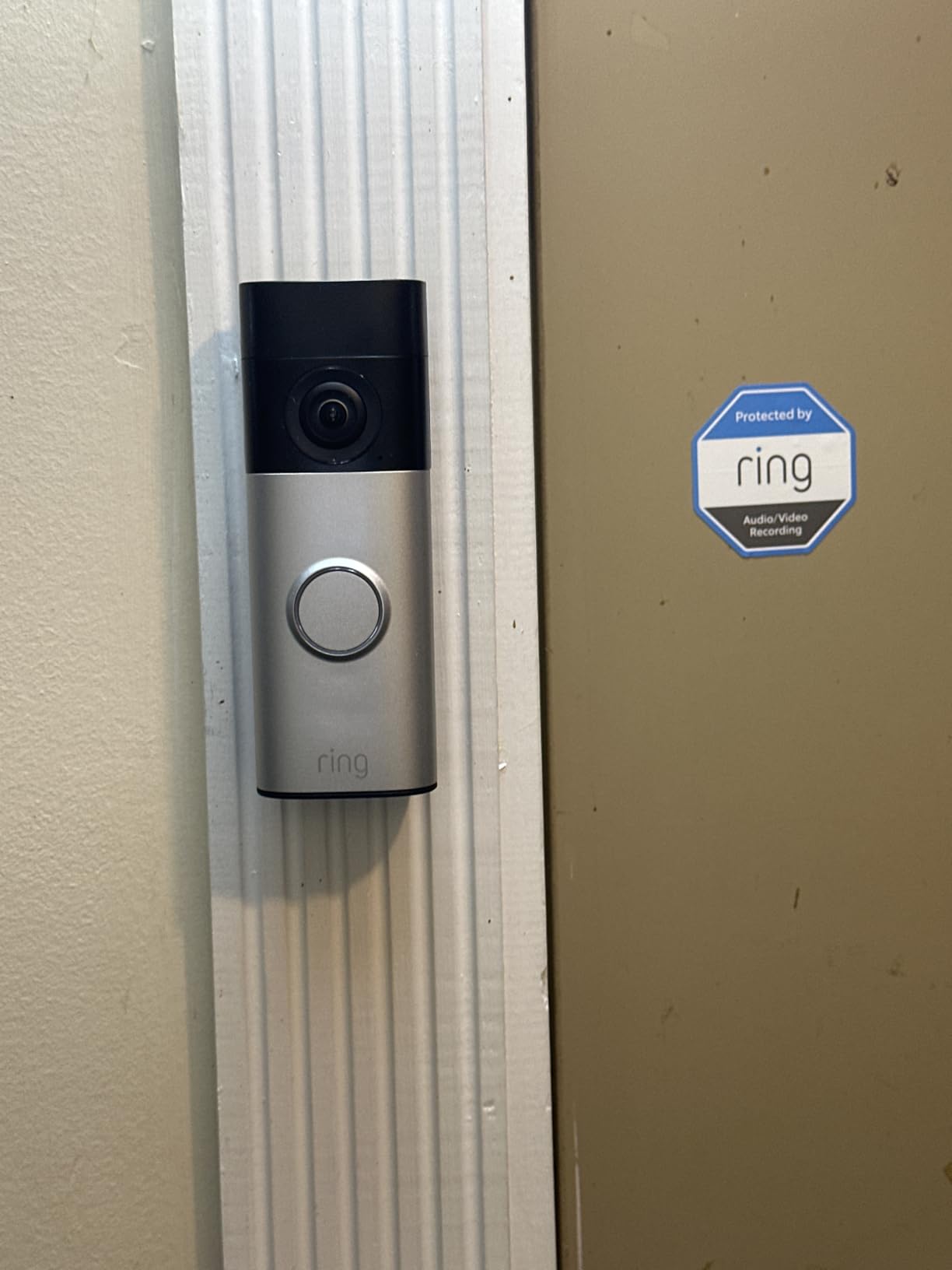 Ring Battery Doorbell Plus (newest model), Retinal 2K with wide-angle video, up to 6x Enhanced Zoom, Night Vision, and Quick Release Battery Pack, Nickel Silver customer photo 1