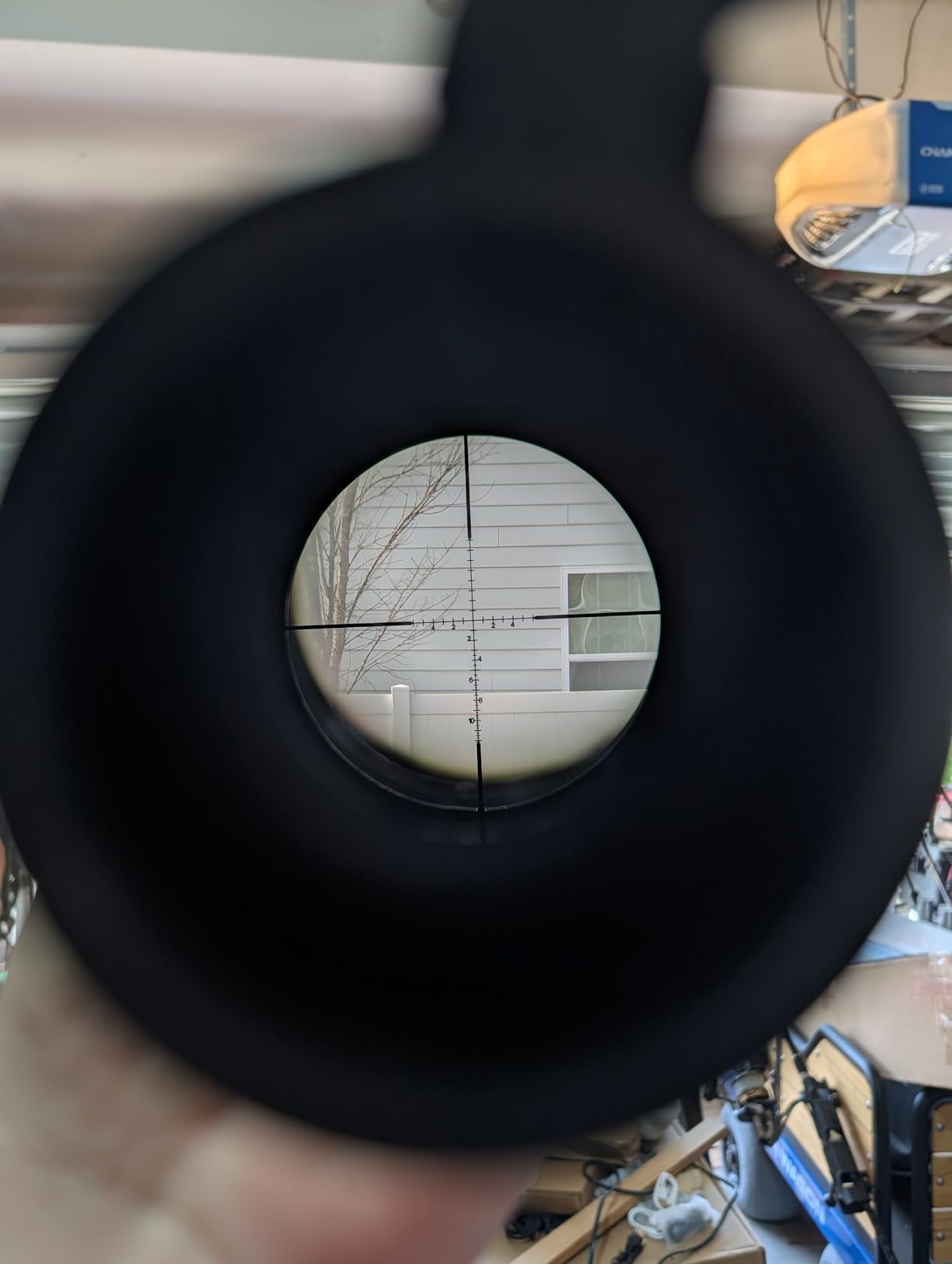 UUQ 6-24x50 AO Rifle Scope, SFP Crosshair Reticle, Front Adjustable Objective Parallax, Locking Resettable Turrets, Red/Green Illuminated, 20mm Picatinny/Weaver Rings Included, Waterproof Fogproof customer photo 2