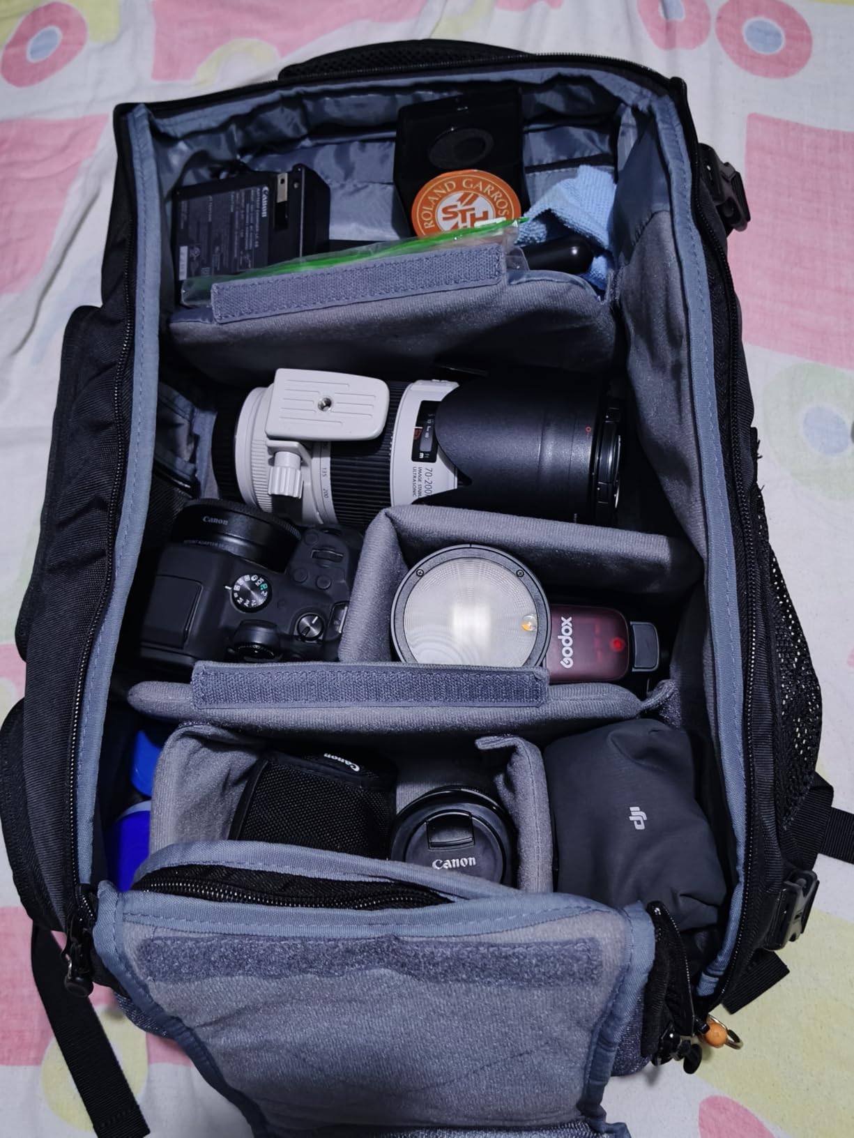 K&F CONCEPT Camera Backpack 25L with Raincover and 15.6 Inch Laptop Compartment customer photo 1