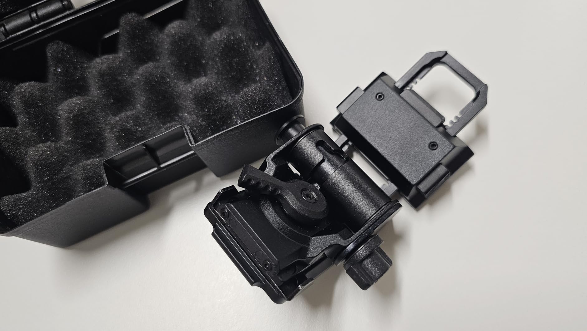 NVG Mount for PVS14/15/18 G24 Night Vision Goggles Adjustable L4 G24 Metal NVG Helmet Mount PVS 31 CNC Dovetail NVG Mount customer photo 1