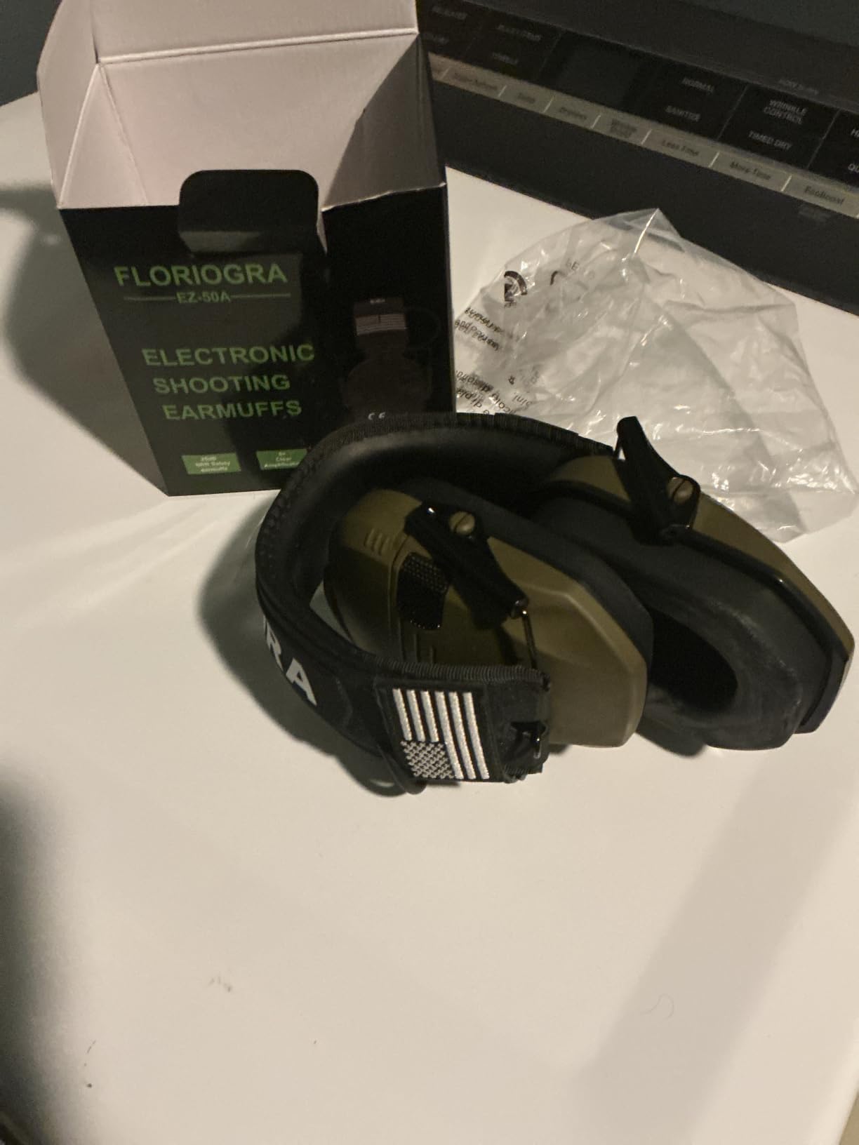 Floriogra Electronic Ear Protection for Shooting with 5X Sound Amplification, Active Ear Protection for Gun Range, NRR 23dB customer photo 1