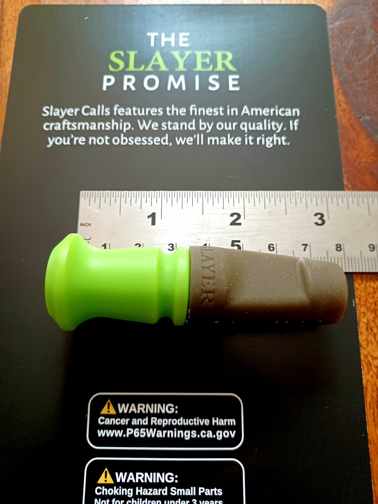 Slayer Harem Elk Call - Hands-Free External Cow Elk Bite Call customer photo 1