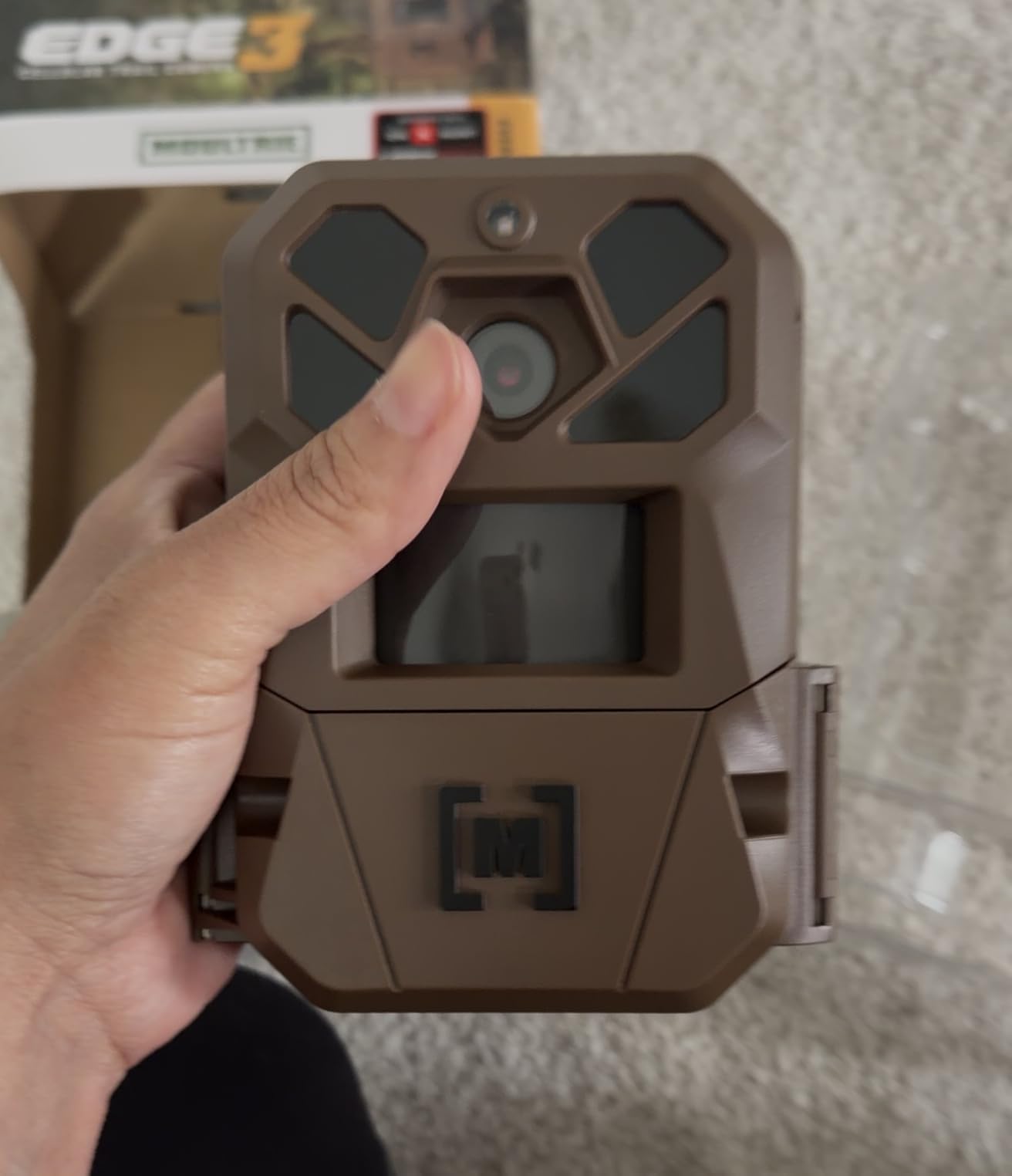 Moultrie Edge 3 Cellular Trail Camera - 40MP HD Photo Capture - 1080p Low-Glow Flash - GPS - Multi-Carrier Auto-Connect - Built-in Memory - 0.5s Trigger Speed - AI Buck Detection customer photo 1