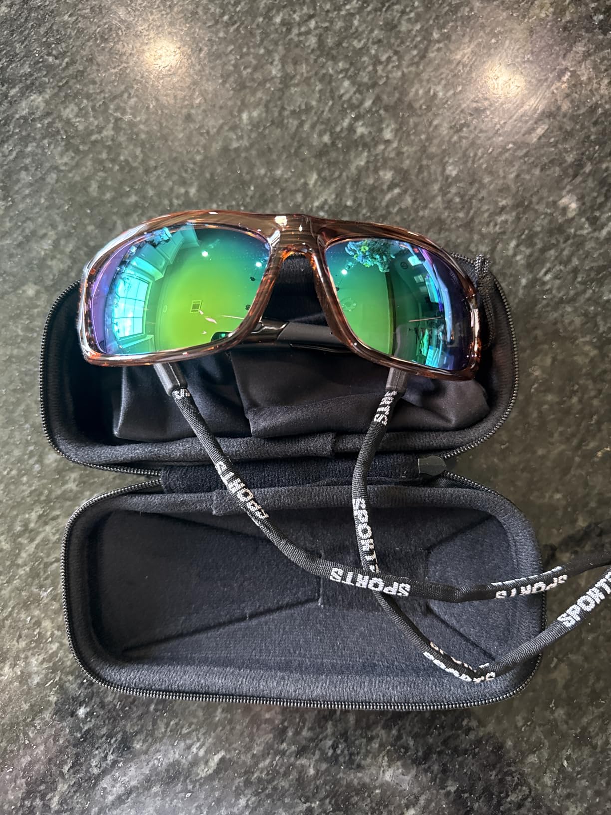 suoso Sports Polarized Sunglasses for Men: Women UV400 Protection Wrap Around Sun Glasses for Golf Fishing Running Driving customer photo 1