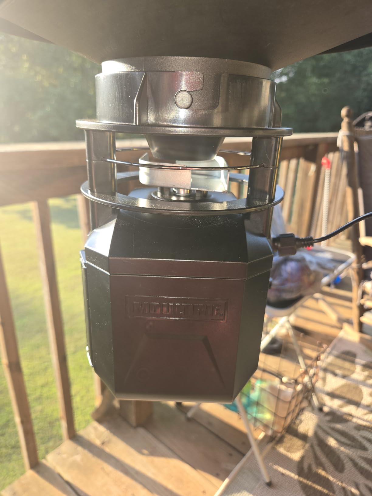 Moultrie 250 Lb Pro Hunter III Tripod Feeder - Bluetooth App Control customer photo 1