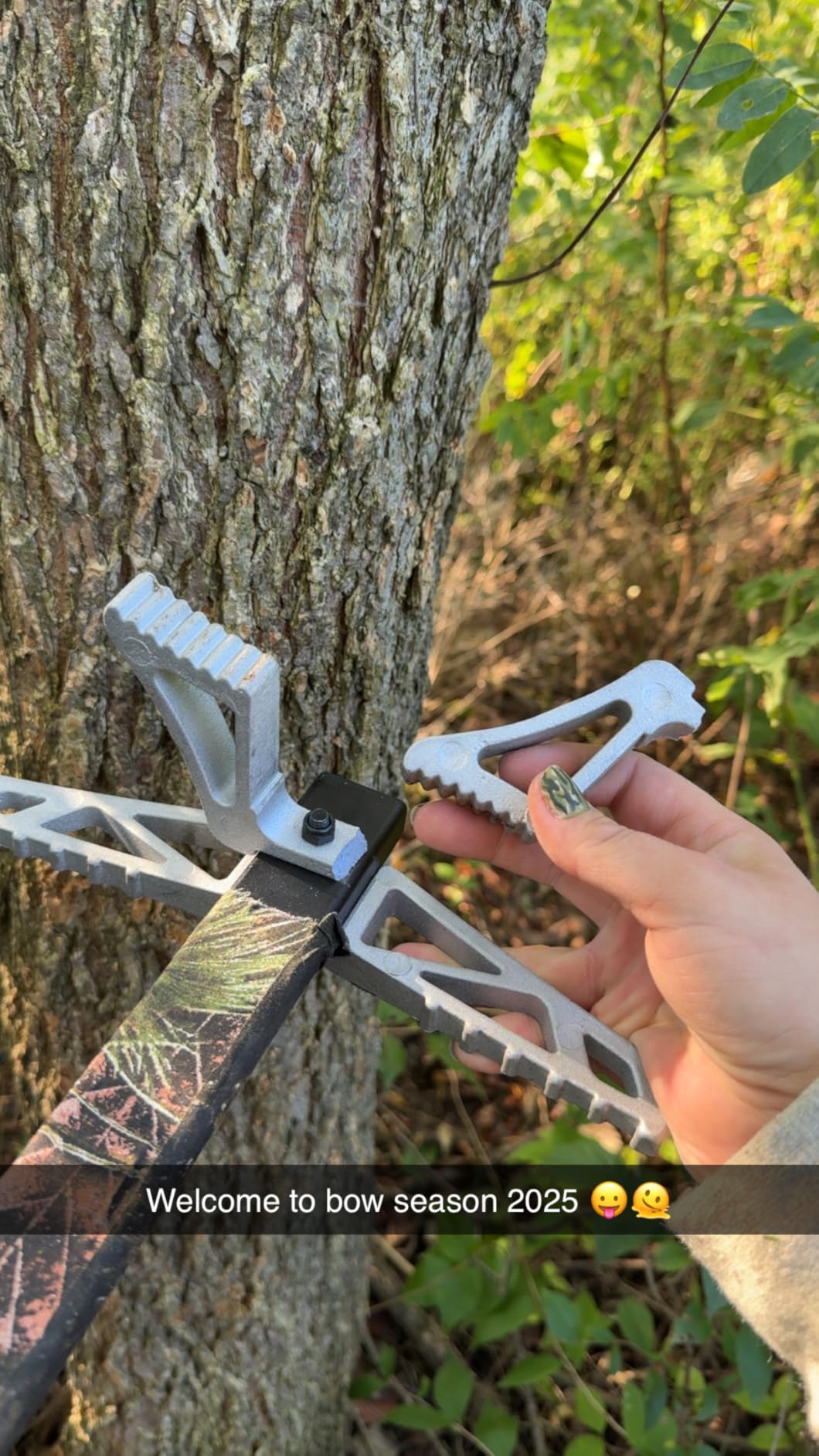 Complete Tree Saddle Hunting System, Hunting Saddle Kit with Aluminum Tree Saddle Platform, Tree Saddle Safety Harness, Tree Straps and Safety Rope customer photo 2