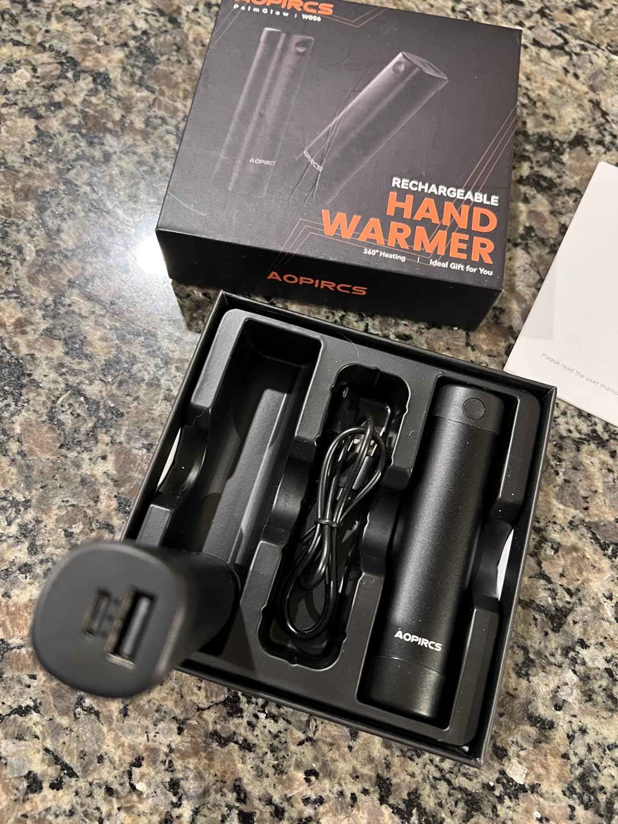 Rechargeable Hand Warmers - 2 Pack Electric Pocket Warmer, 360° Heating, 2X 5000mAh 18Hrs Long Last, 3 Settings - Camping Essentials, Hunting Gear, Christmas Stocking Stuffers, Gifts for Men, Women customer photo 2