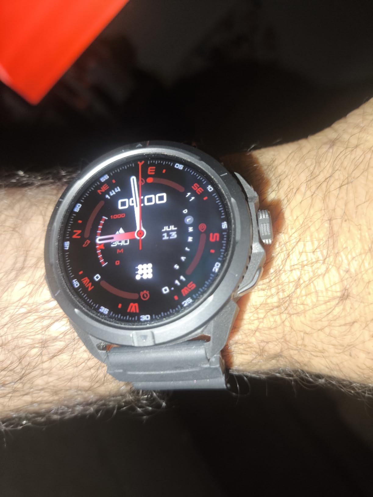Cubitt Terra Rugged Smartwatch with Dual-Band GPS - Military Green | 1.48