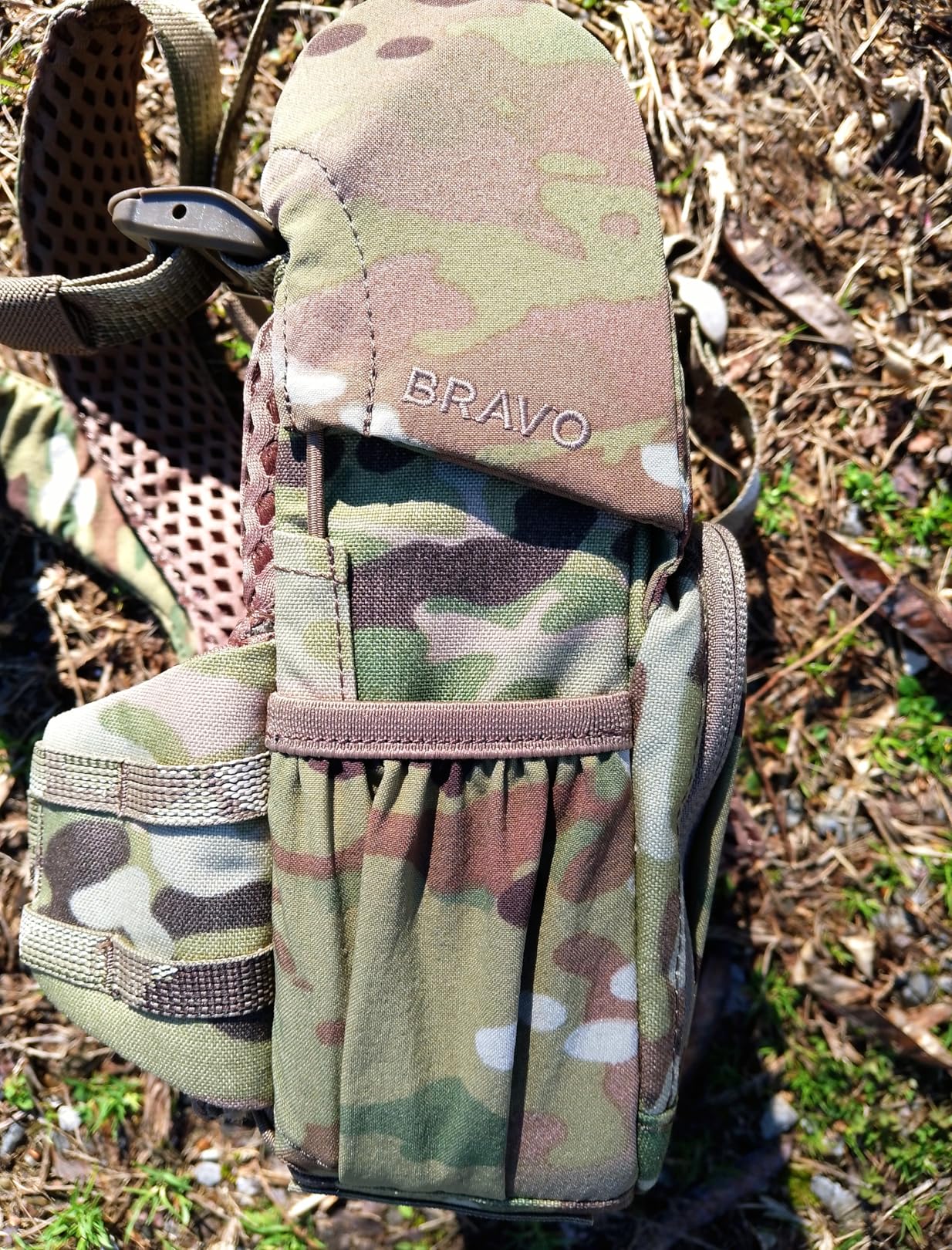 Eberlestock Bravo Modular Bino Pack | Magnetic-Free Hunting Binocular Harness with Quiet Shock Cord Closure - MOLLE Compatible - Breathable Air-Mesh Straps customer photo 1