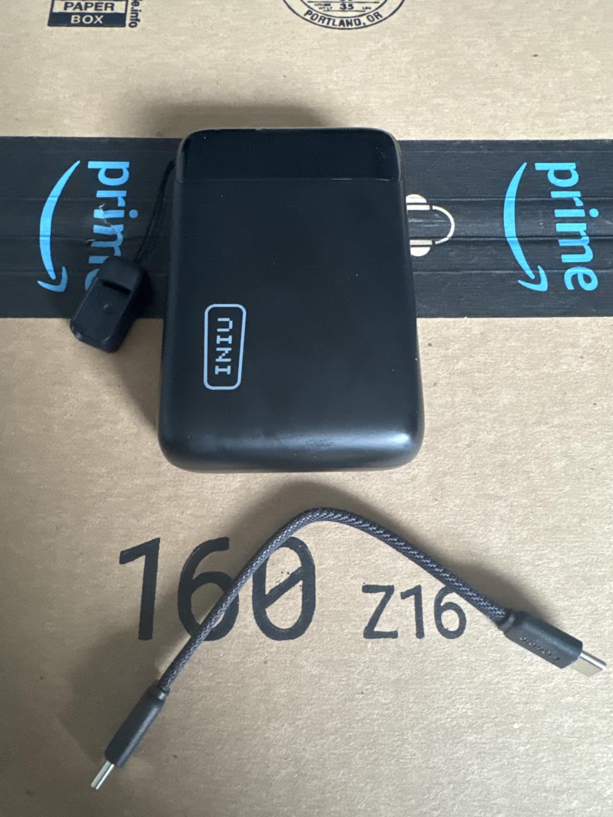 INIU Portable Charger, Smallest 20000mAh 22.5W Fast Charging Power Bank | USB-C Cable, Flight-Safe, Travel Essentials, Flashlight, Battery Pack for iPhone 17 Samsung Xiaomi Google, Mini Size customer photo 1