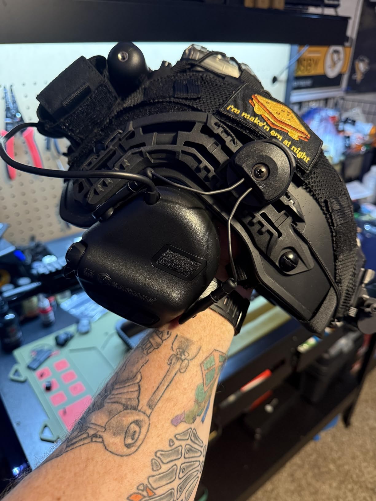 EARMOR M31 PLUS Electronic Ear Protection for Shooting, Tactical Headset Earmuffs with Noise Cancelling & Sound Amplification customer photo 1