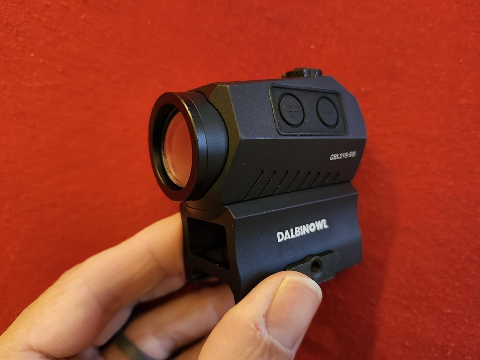 DBL515-SG Solar Green Dot Sight with Dual Power Supply System | 3 MOA Rugged Aluminum Reflex Sight, IPX7 Waterproof, Shake Awake customer photo 1