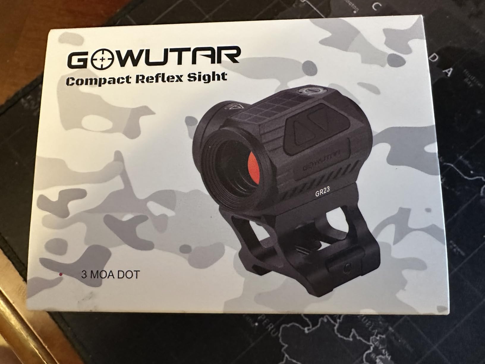 GOWUTAR GR23 Solar Red/Green Dot Sight for Rifles with Picatinny Rail Riser | Dual Power System, Rugged Aluminum Construction, Shake Awake, Shares Aimpoint Micro Mounting, 3 MOA Crisp Dot customer photo 1