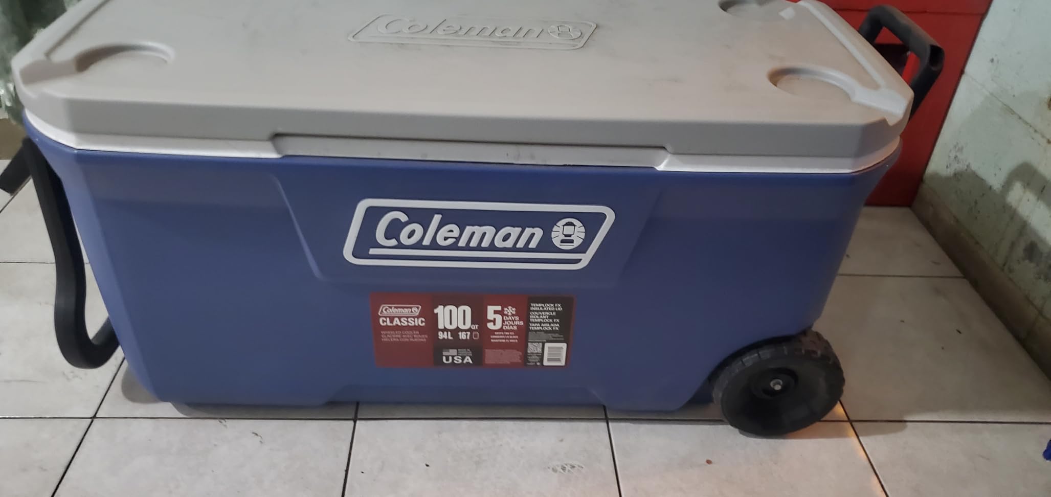 Coleman Classic Series Insulated Portable Rolling Cooler with Wheels customer photo 1