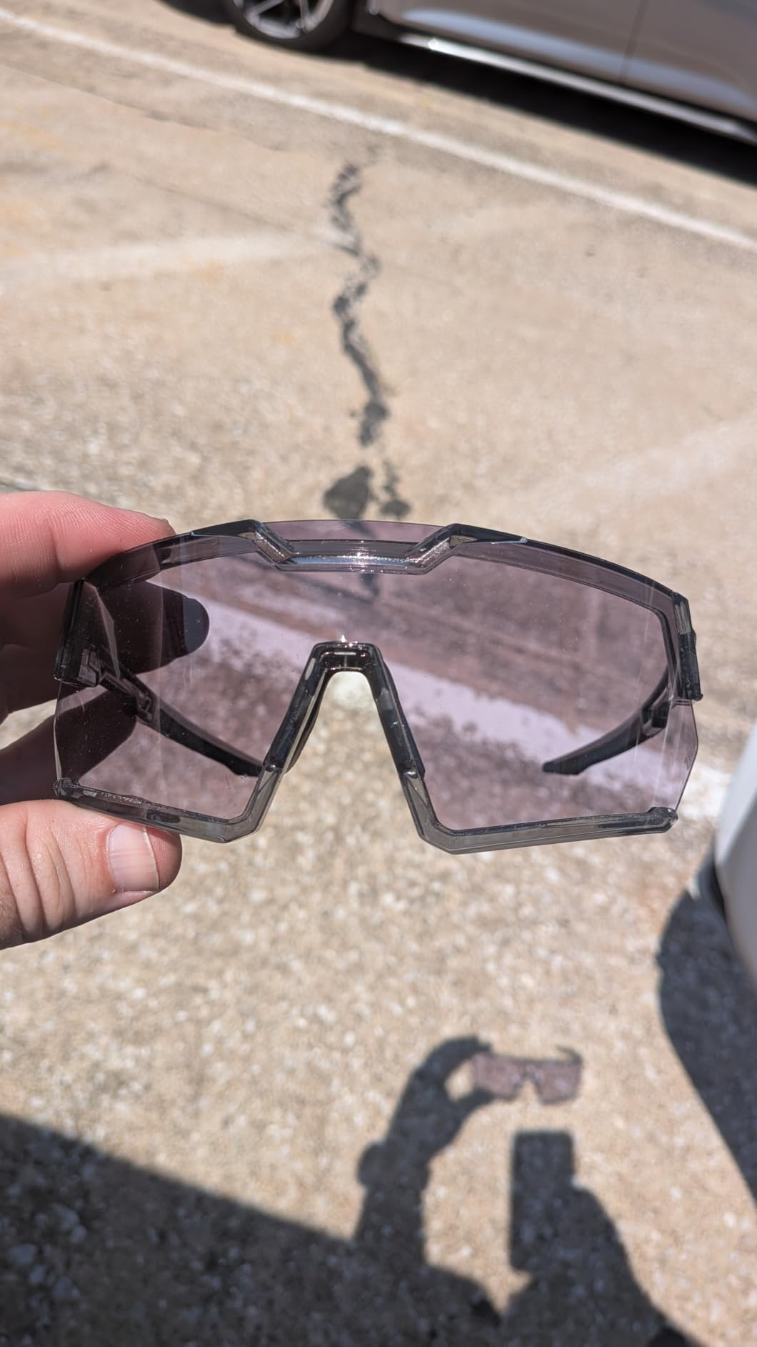Transition Photochromic Safety Glasses for Men Women ANSI Z87 Rated | Lightweight TR90 Frame Impact-Resistant Lenses UV400 Protection for Cycling Running Driving Work Outdoor Activities customer photo 1