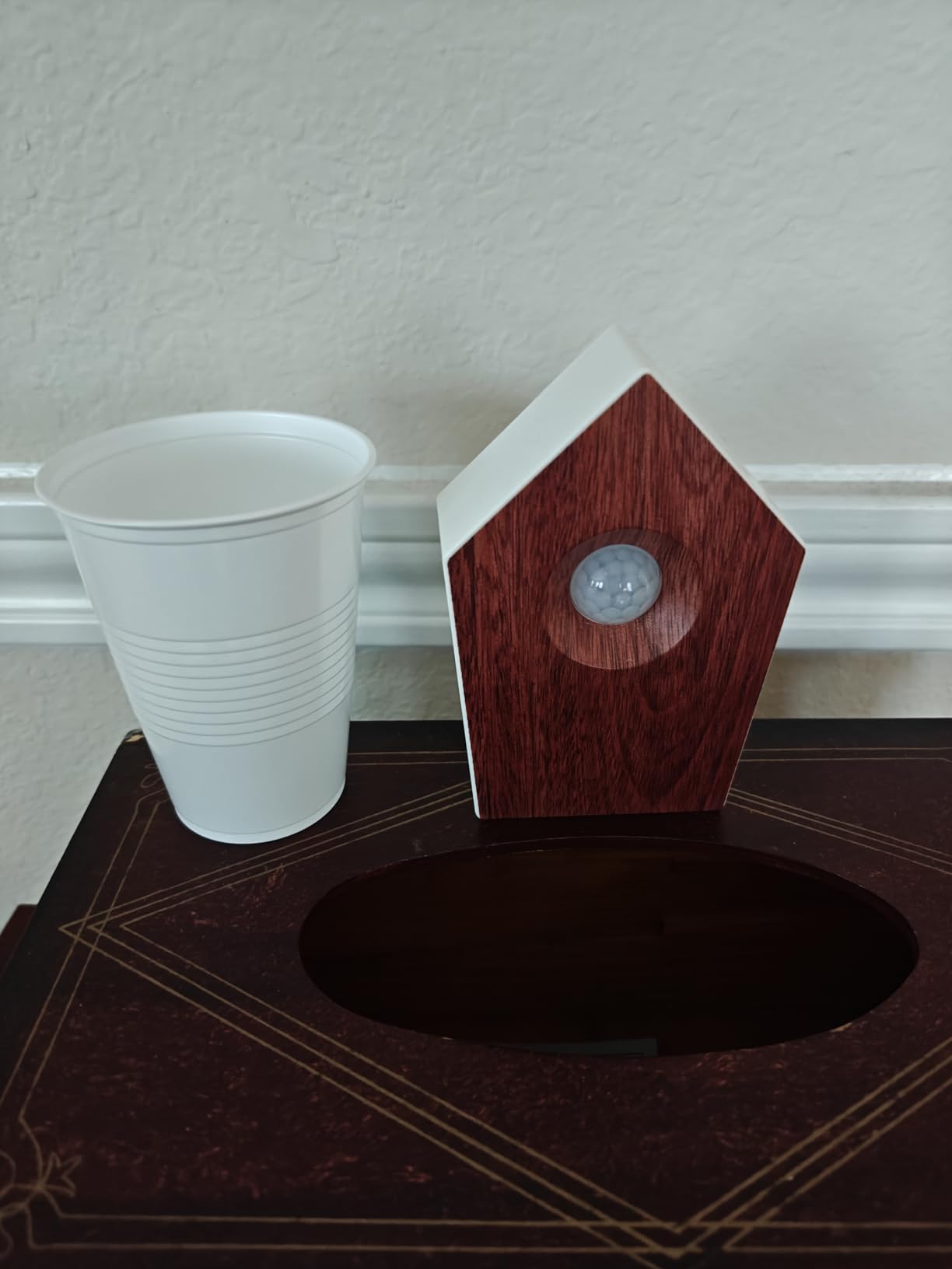 Bird Sound Machine with Motion Sensor, Singing Bird Box for Sound Therapy, Realistic Natural Bird Chirping Sound Device customer photo 1