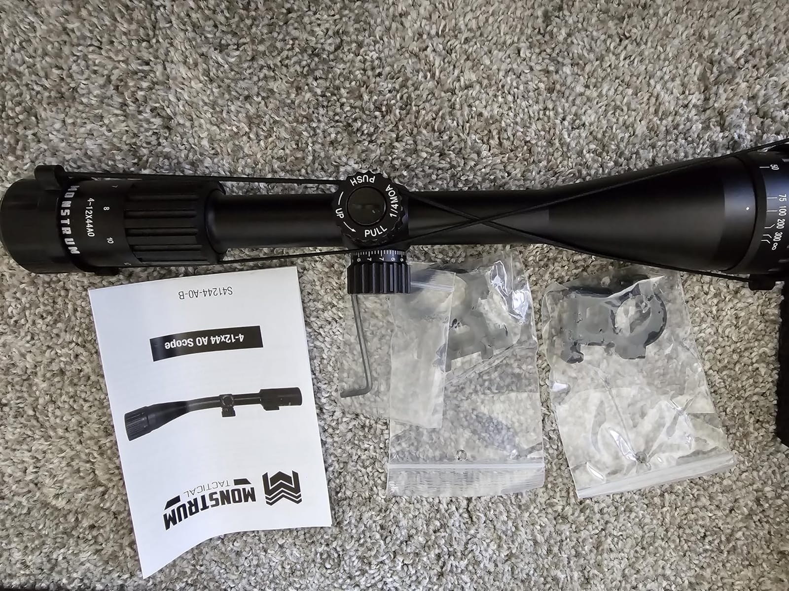 Monstrum Guardian 6-18x50 AO Rifle Scope with Parallax Adjustment customer photo 2