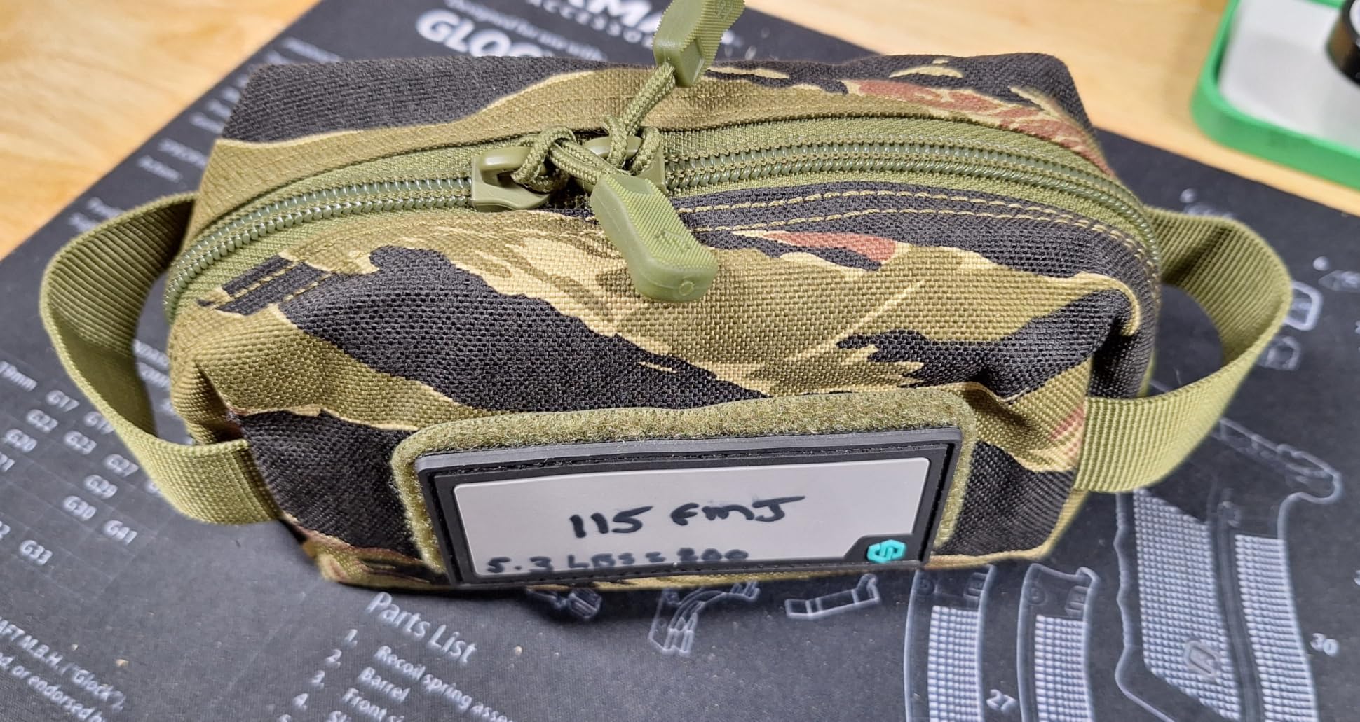 Savior Equipment Loose Sacs 4-Pack Tactical Ammo Pouch Firearm Ammunition Carrier Bag, ID Patches Included, Rifle Carbine Pistol Revolver Ammos Case Shooting Range Gear customer photo 2