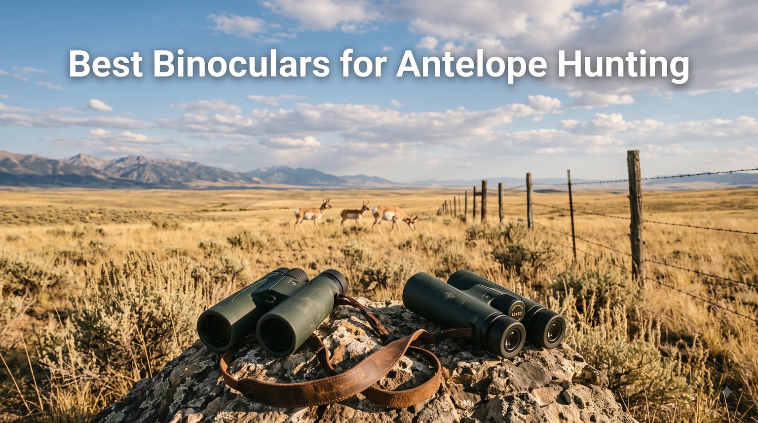 Best Binoculars for Antelope Hunting