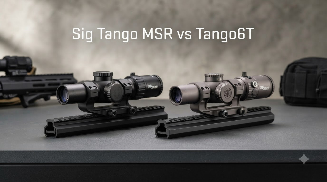 Sig Tango MSR vs Tango6T