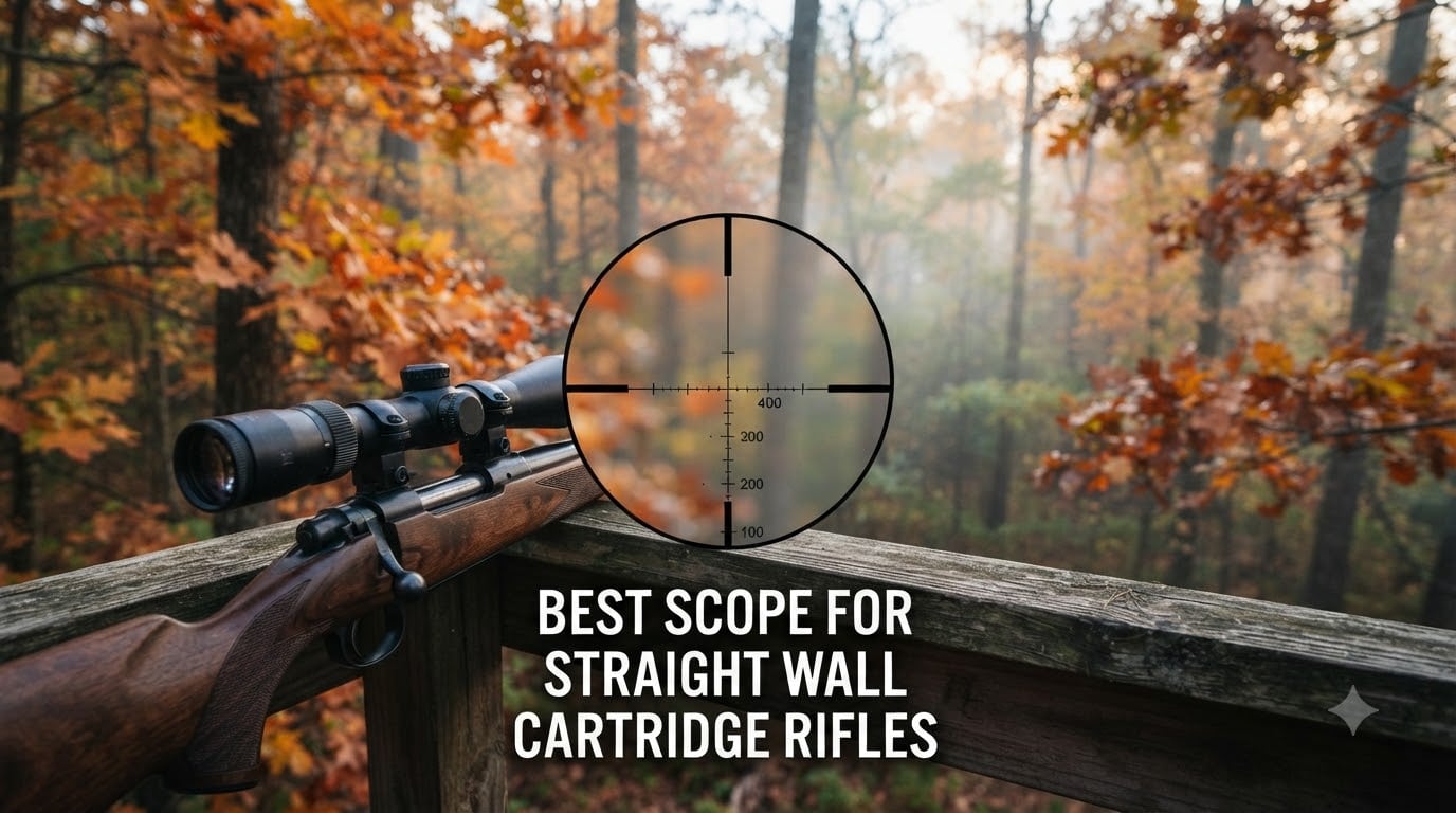 Best Scope for Straight Wall Cartridge Rifles
