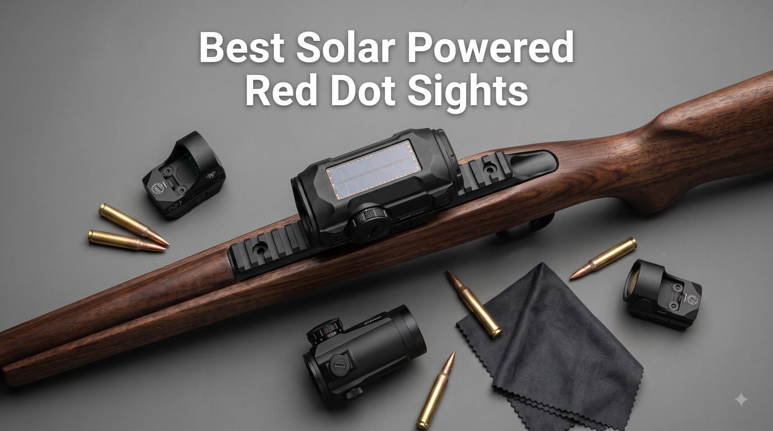 Best Solar Powered Red Dot Sights