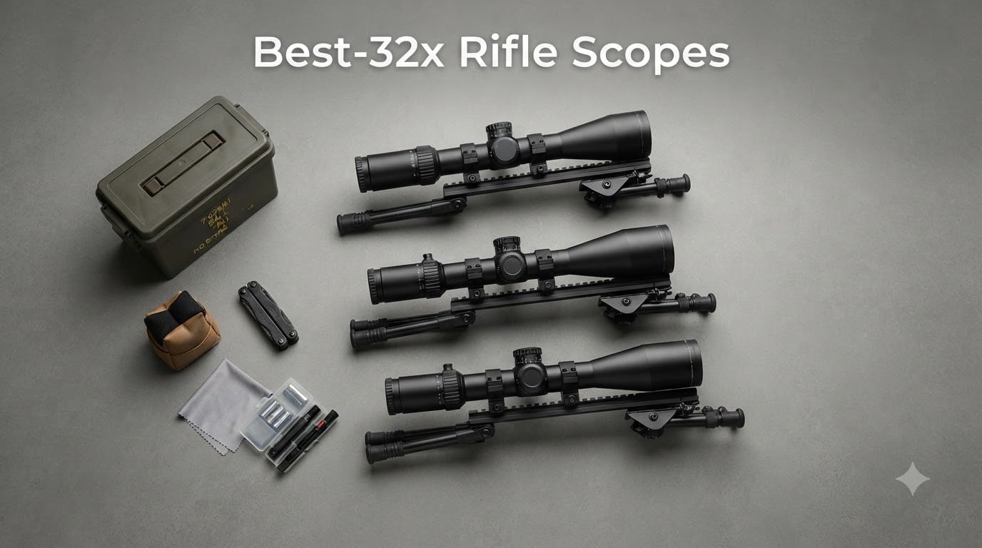Best 8-32x Rifle Scopes