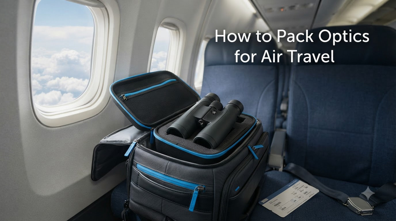 How to Pack Optics for Air Travel
