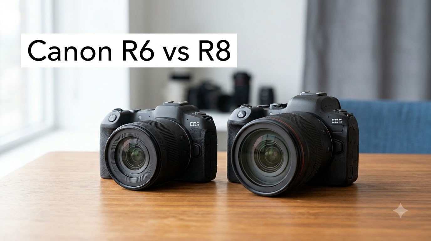 Canon R6 vs R8