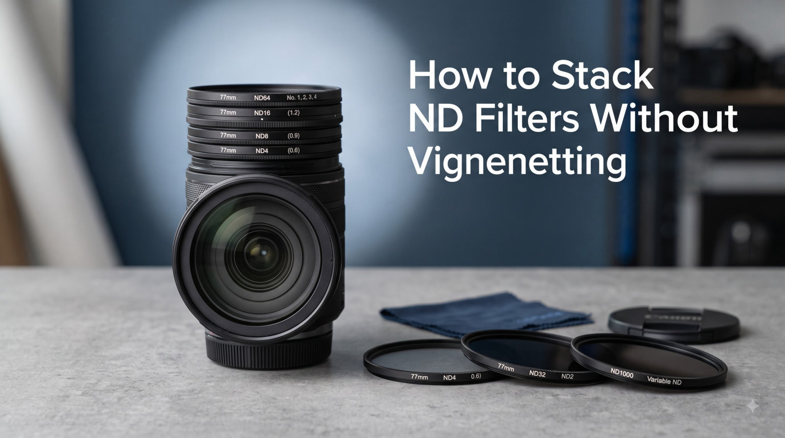 How to Stack ND Filters Without Vignetting
