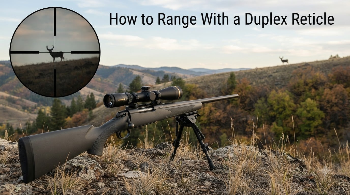 How to Range With a Duplex Reticle