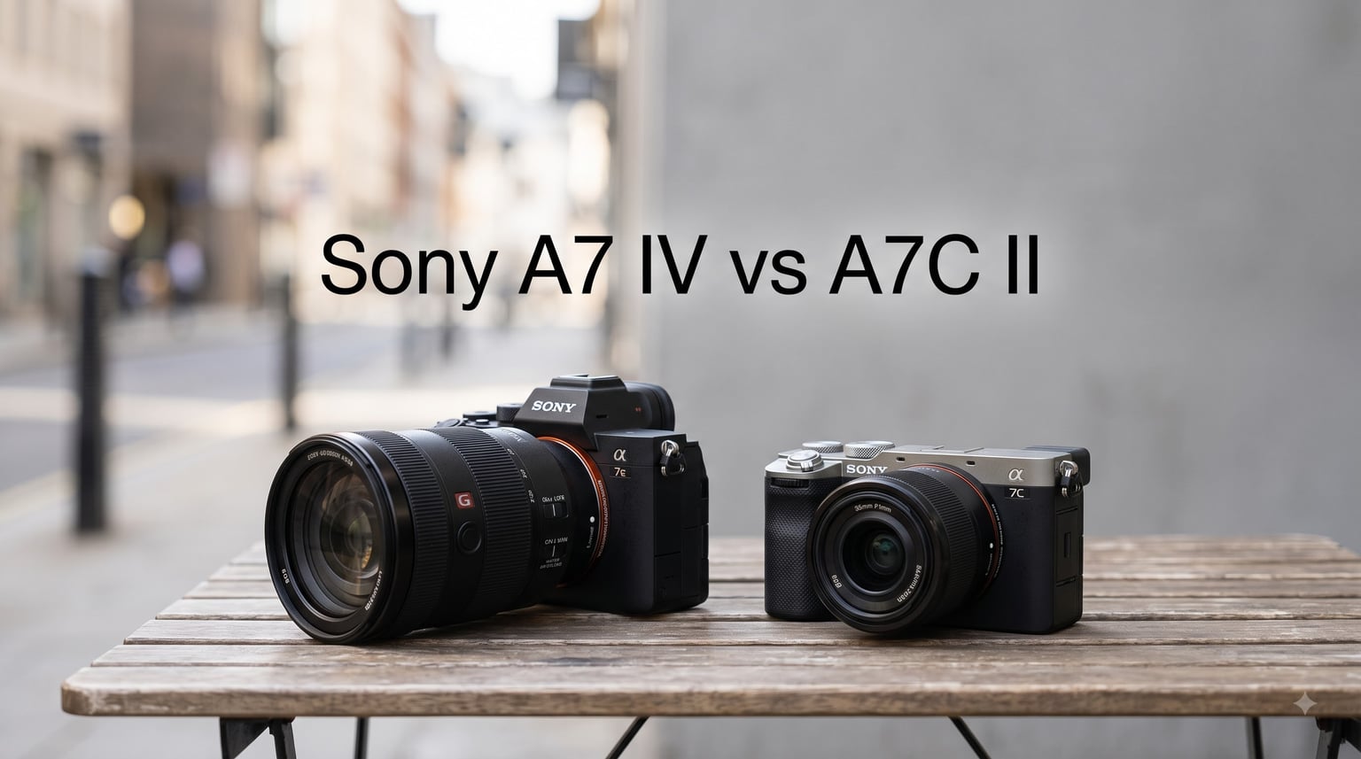 Sony A7 IV vs A7C II