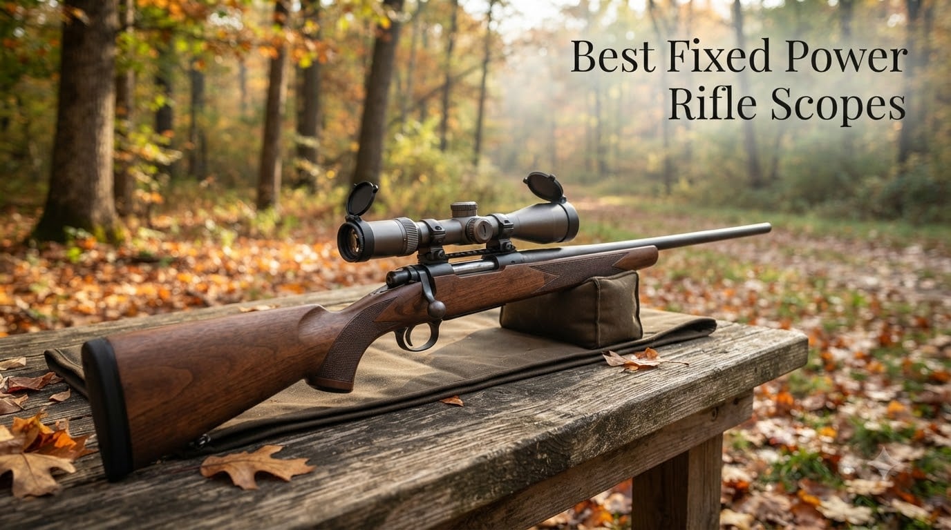 Best Fixed Power Rifle Scopes
