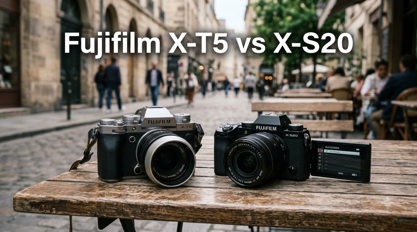 Fujifilm X-T5 vs X-S20