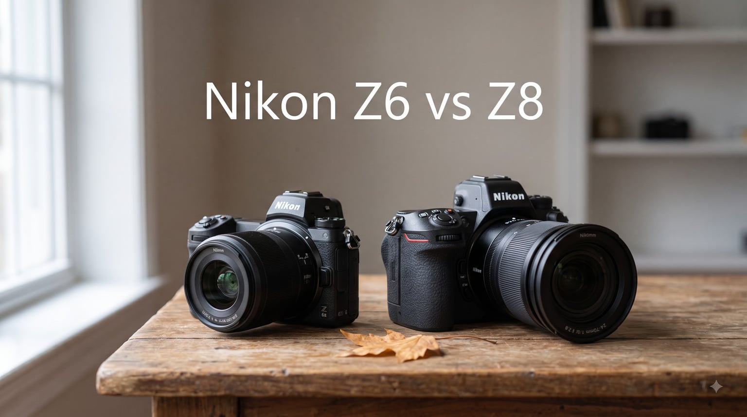 Nikon Z6 vs Z8