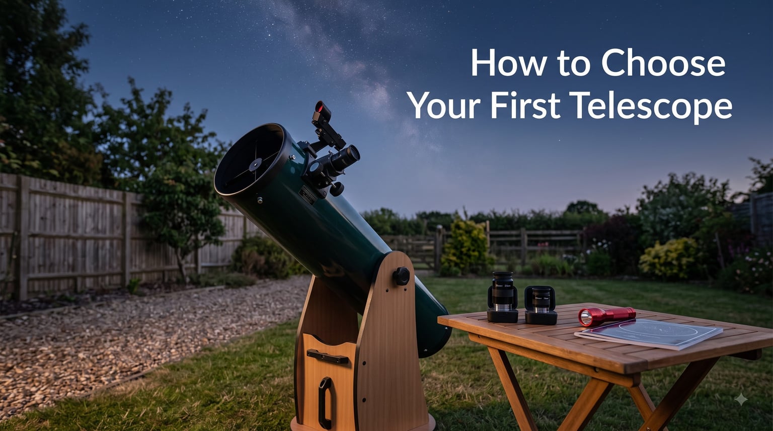 How to Choose Your First Telescope